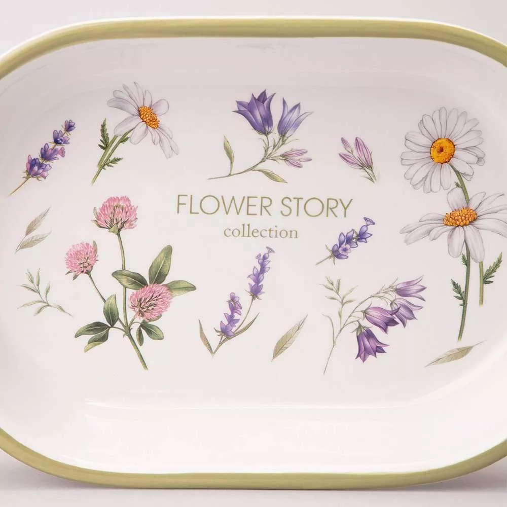 Блюдо-шубница Flower story