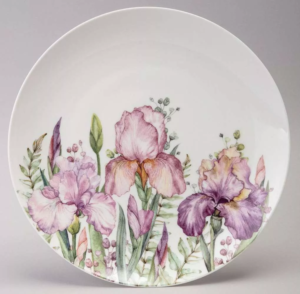 Тарелка обеденная Irises