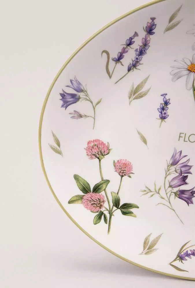 Блюдо овальное Flower story
