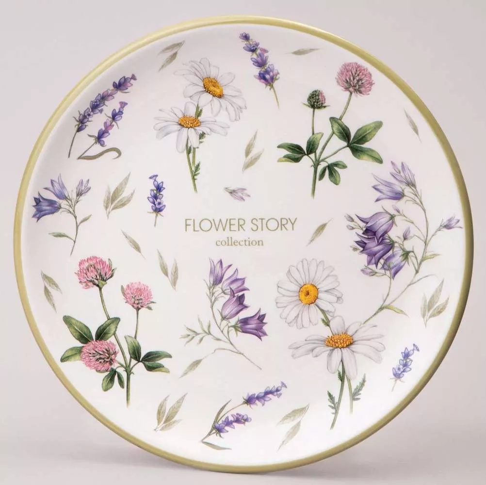 Тарелка закусочная Flower story