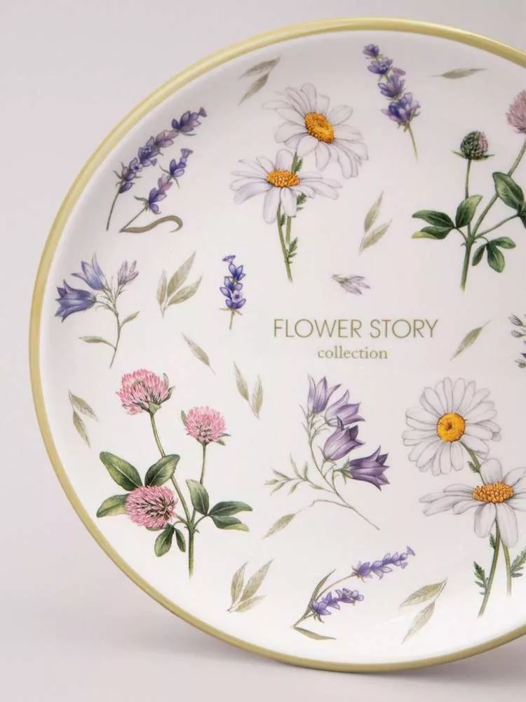 Тарелка закусочная Flower story