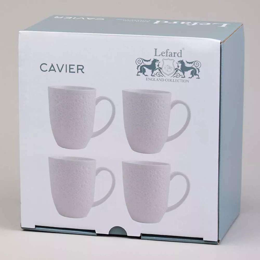 Набор из 4-х кружек Cavier