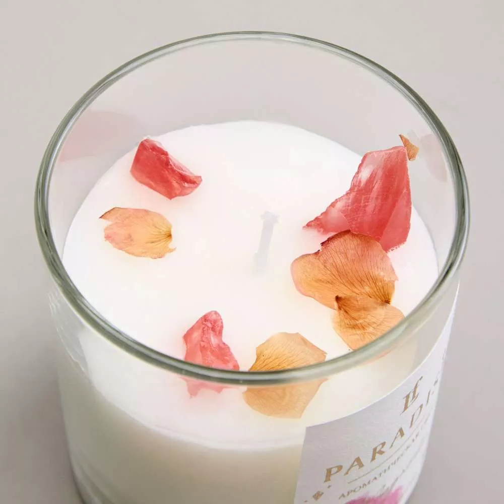 Свеча ароматизированная в стакан Paradise magnolia 