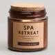 Свеча ароматизированная в стакане Spa retreat velvet rose&oud 
