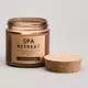 Свеча ароматизированная в стакане Spa retreat velvet rose&oud 