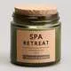 Свеча ароматизированная в стакане Spa retreat tuberose&angelica 