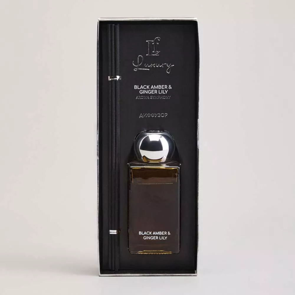 Диффузор ароматический Luxury black amber&ginger lily 