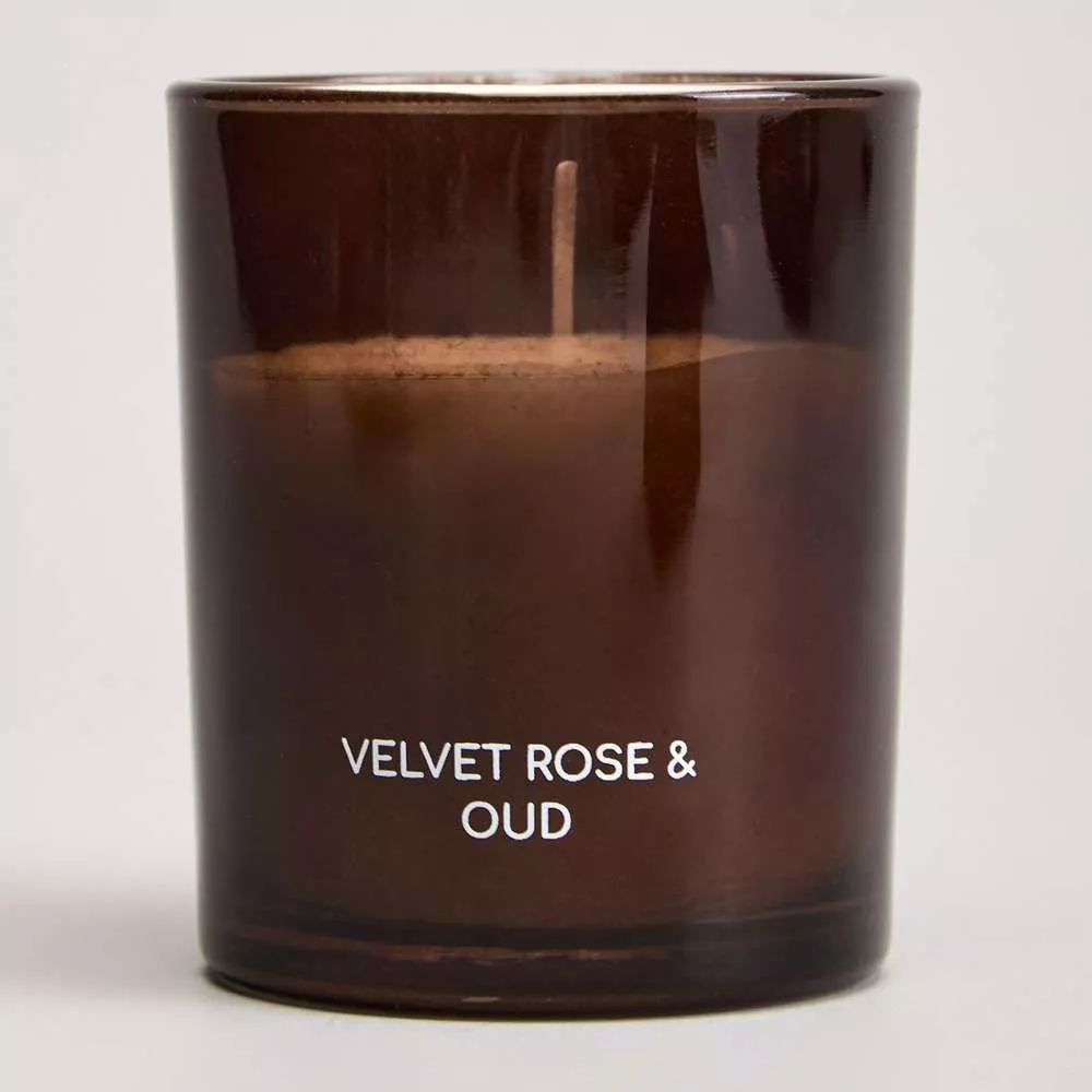 Набор ароматический Luxury свеча в стакане и диффузор velvet rose&oud