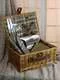 Набор для пикника с термосумкой и пледом на 2 персоны
