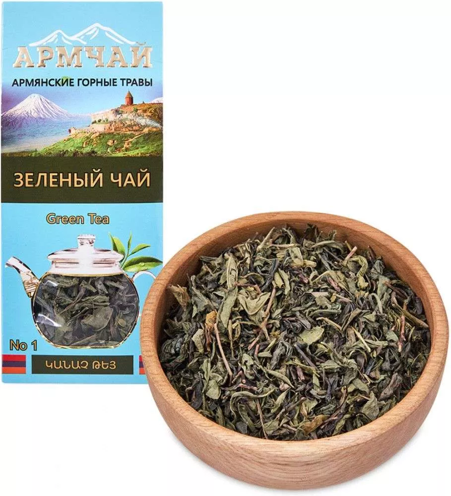 Чай заварной Зеленый  50гр (АРМЧАЙ)