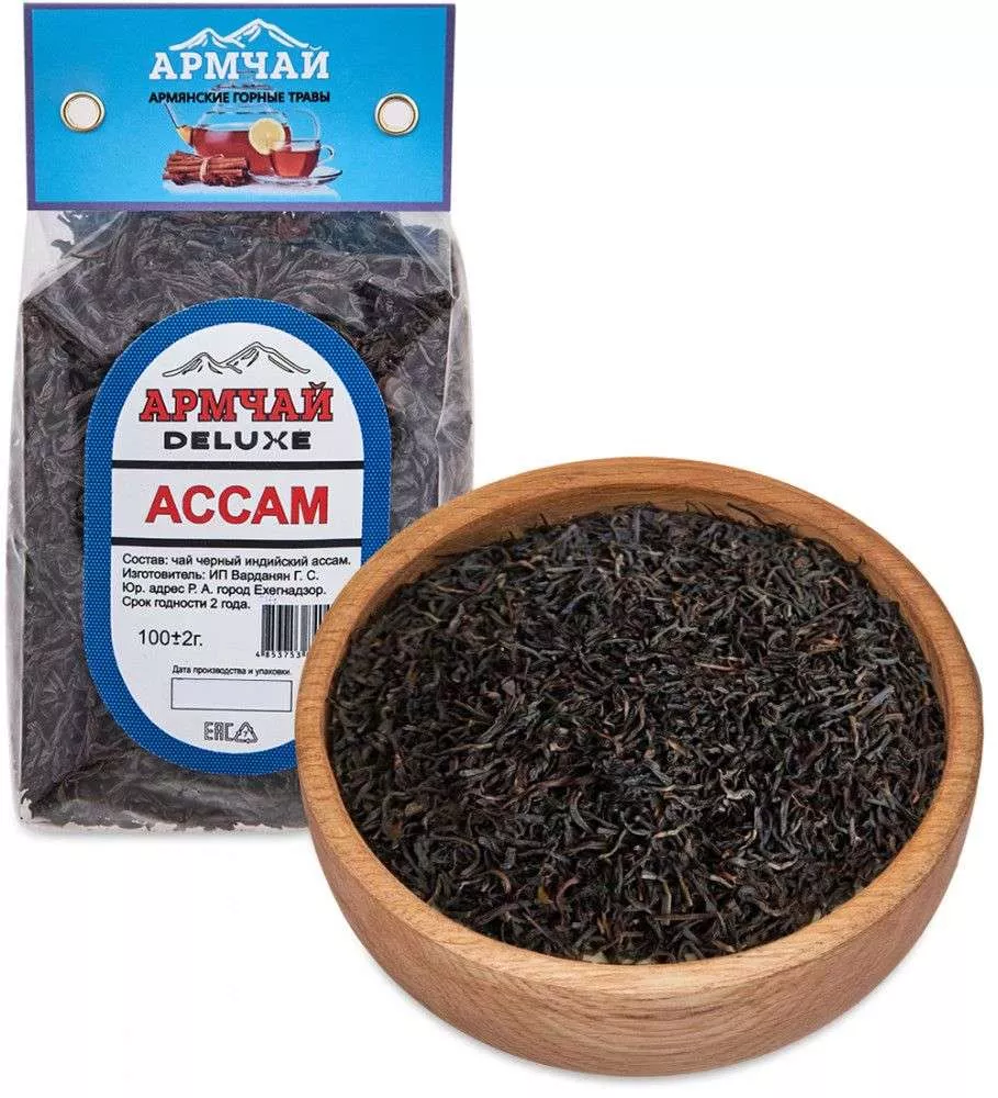 Чай черный индийский Ассам 100гр