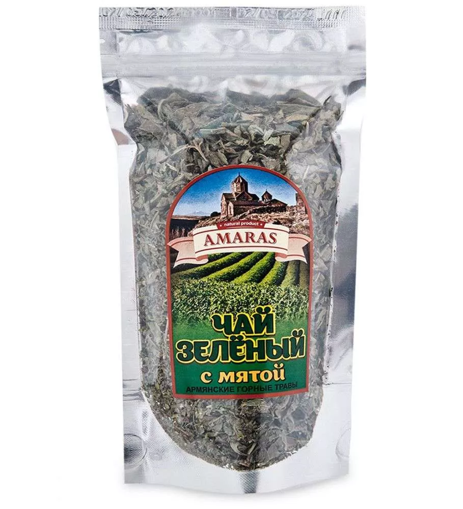 Чай Зеленый с Мятой 60гр