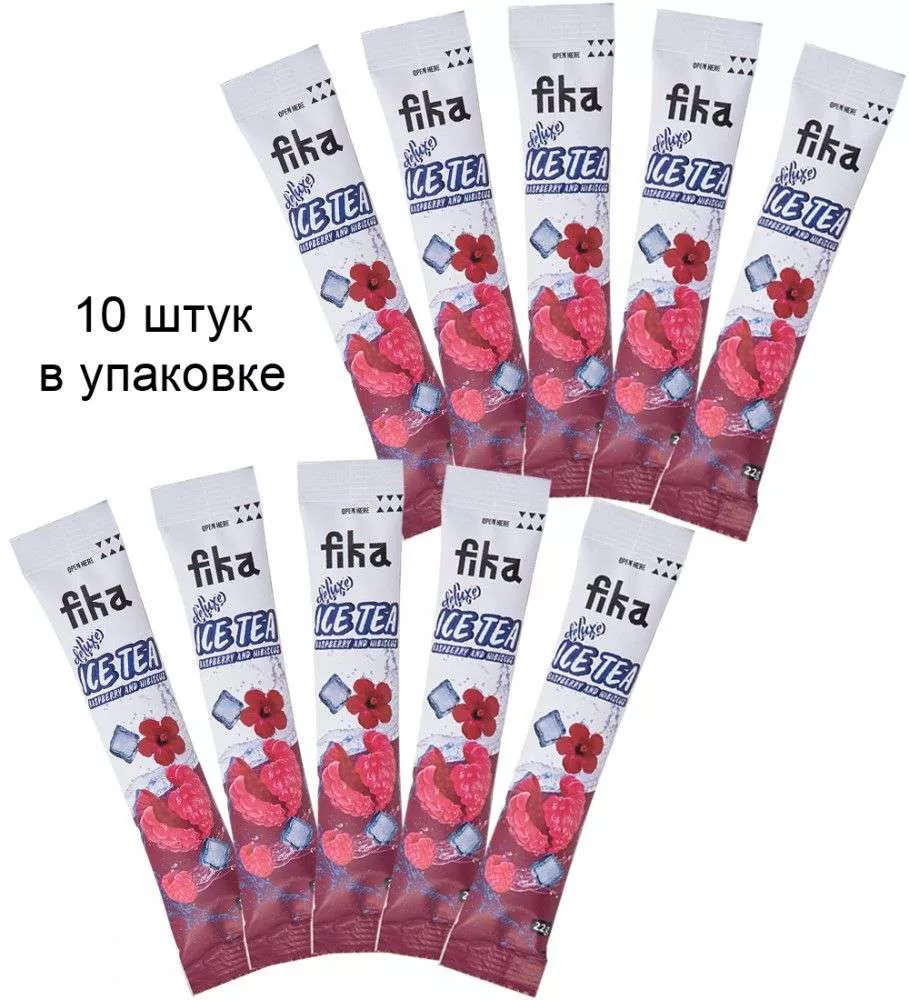 Холодный чай со вкусом микса каркаде-малина, 10 шт х 22 гр
