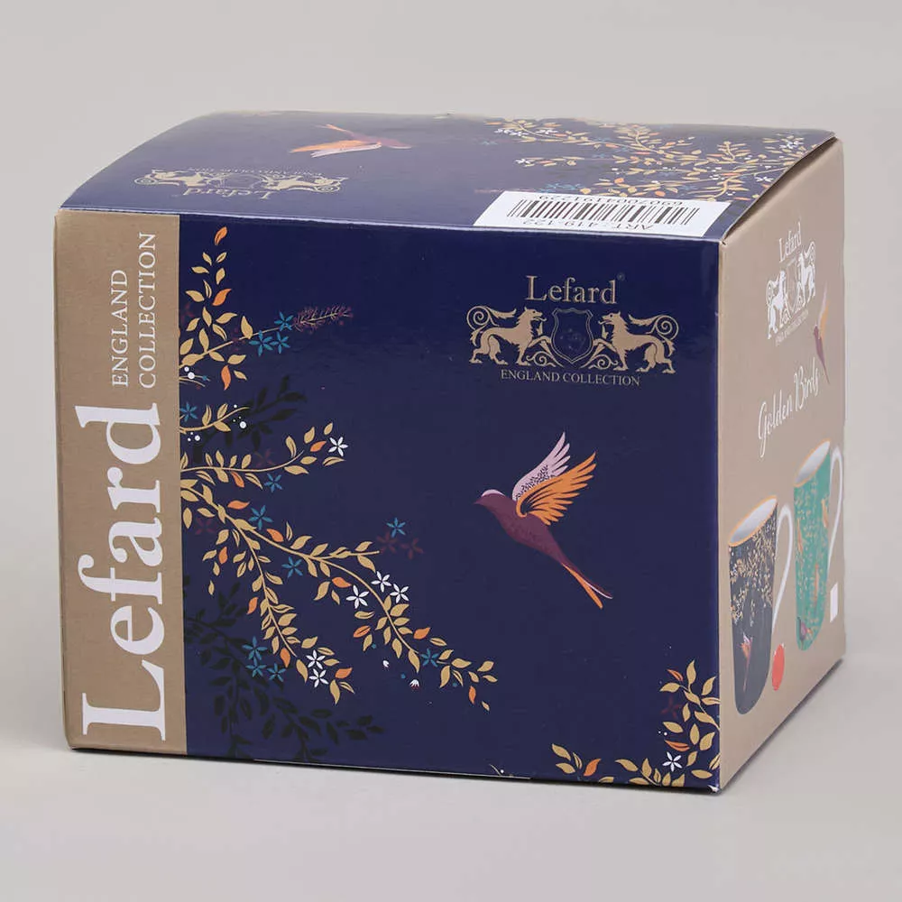 Кружка Golden Birds кобальт