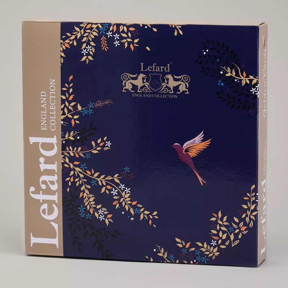 Тарелка закусочная Golden Birds бирюза