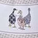 Скатерть Family Farm круглая (клетка)