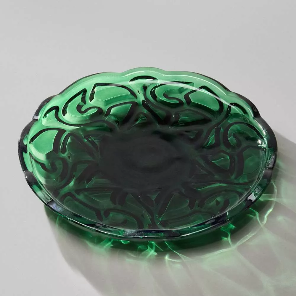 Блюдо сервировочное Elegia emerald