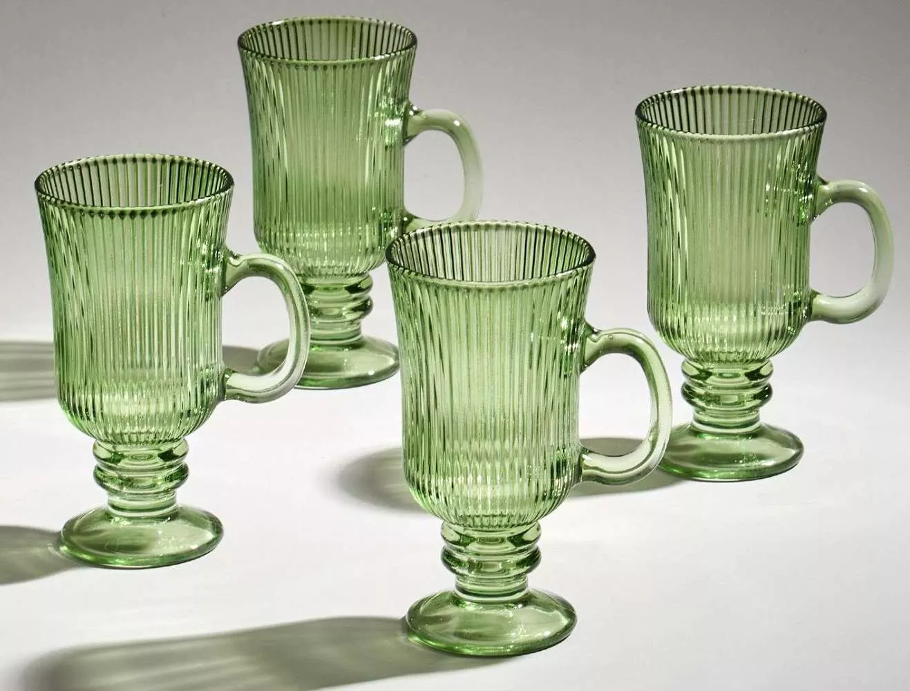 Набор из 4-х кружек Simplicity green