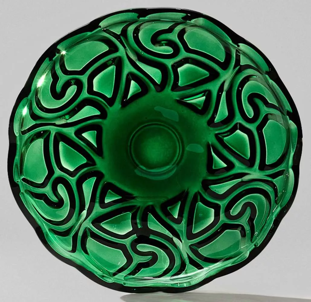 Блюдо сервировочное Elegia emerald