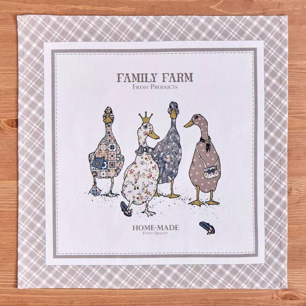 Набор из 2-х салфеток Family farm