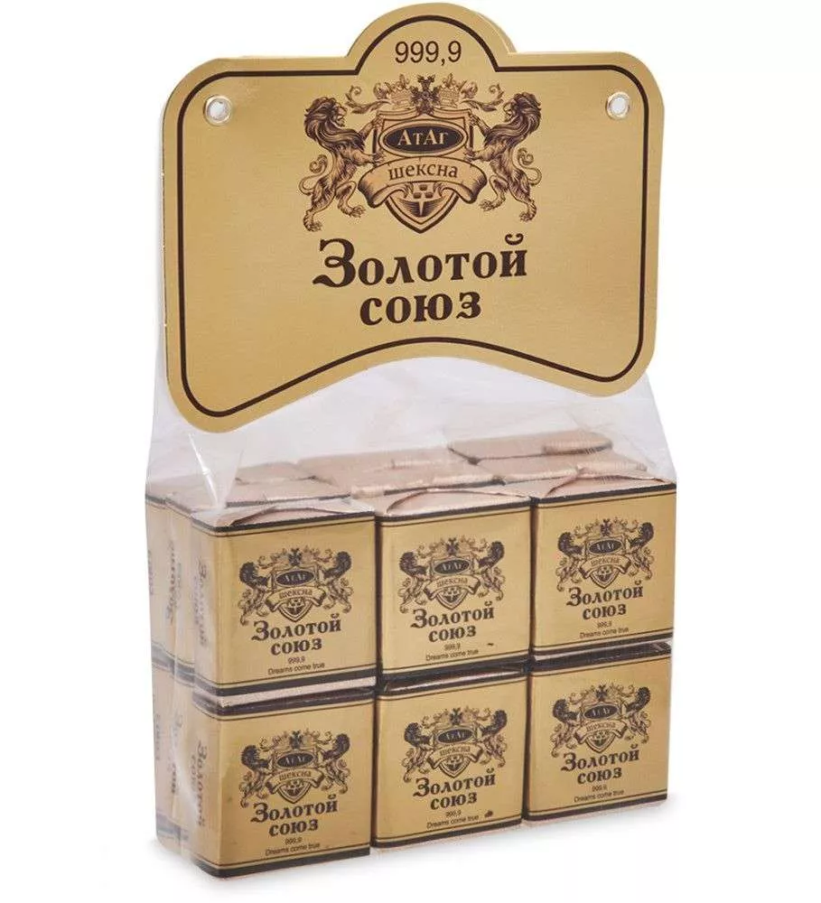 Вафли глазированные Золотой союз  210 гр