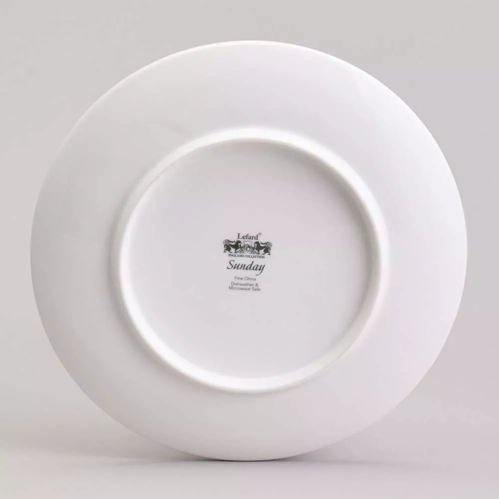 Тарелка десертная Sunday White