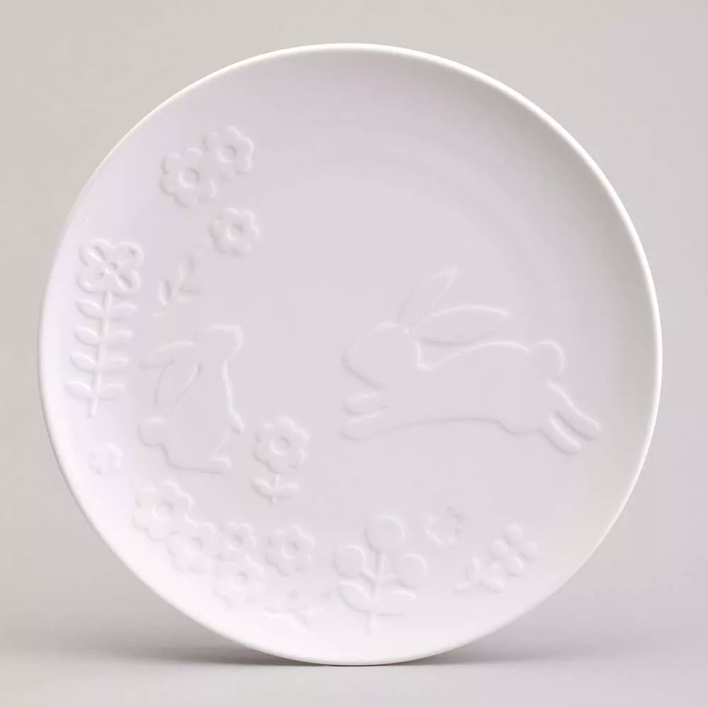 Тарелка обеденная плоская Sunday White