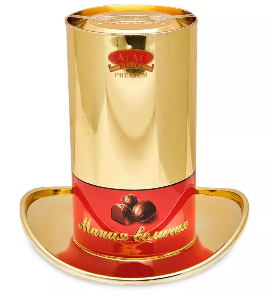 Конфеты Мания величия цилиндр, 200 г