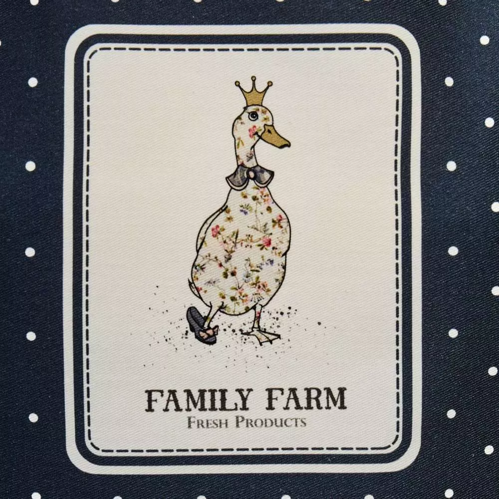 Фартук Family Farm синий с пропиткой