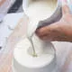 Фарфоровый колокольчик Рождественский венок