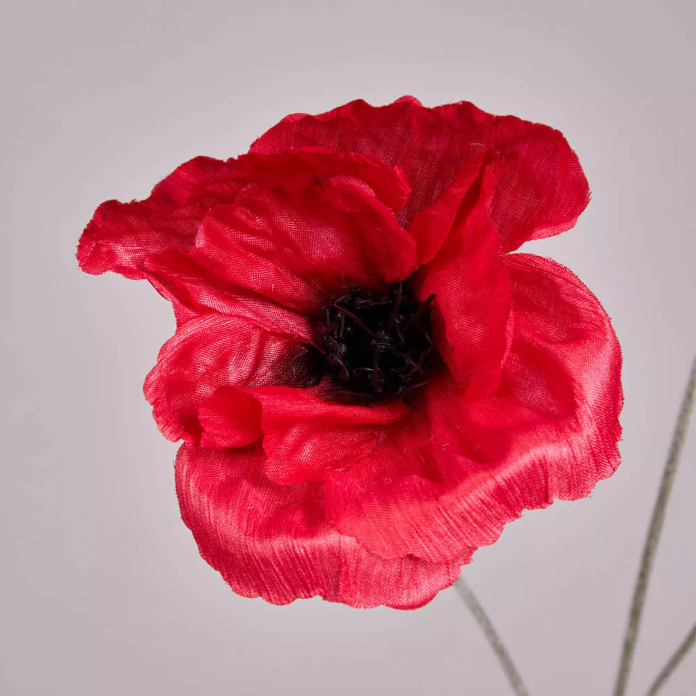 Цветок искусственный Мак