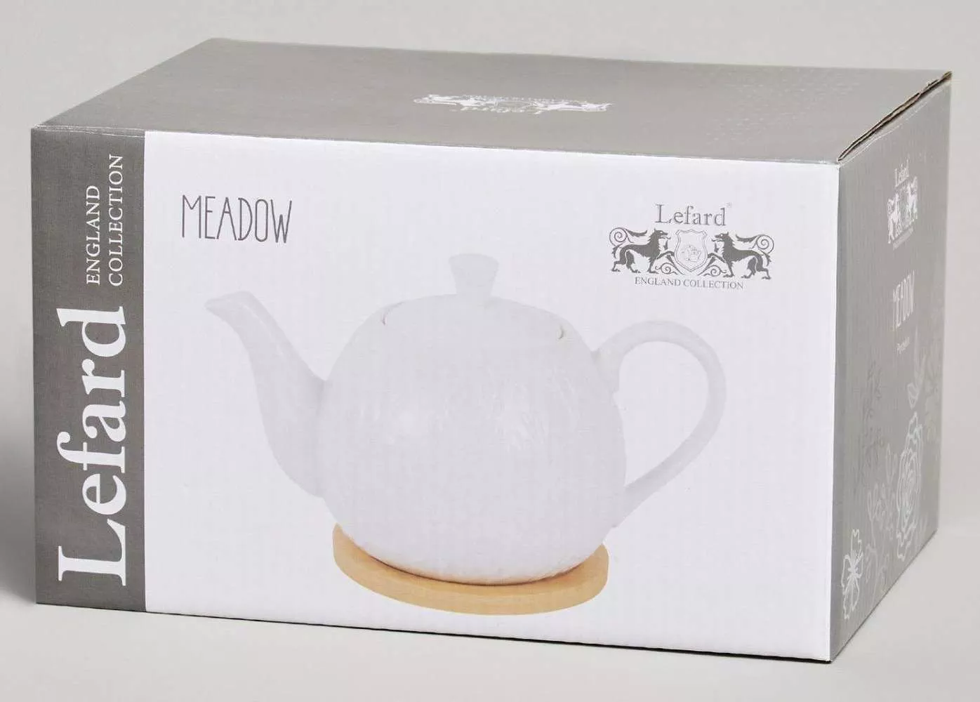 Чайник Meadow на деревянной подставке