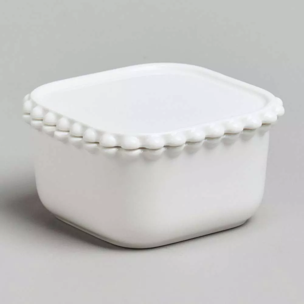 Набор из 2-х квадратных икорниц PEARL с крышками