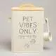 Банка для хранения корма с мерной ложкой Pet Vibes Only