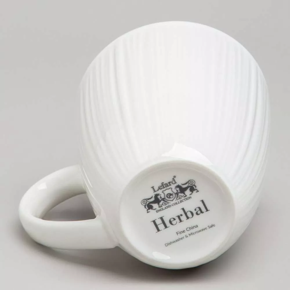Набор из 4-х кружек Herbal White