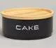 Банка для сыпучих CAKE черная