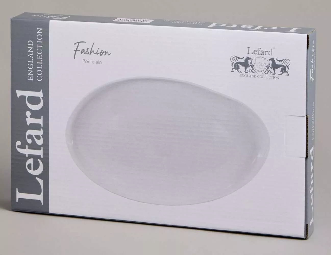 Блюдо овальное Fashion White