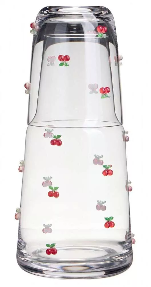 Графин с крышкой-стаканом Fruity Cherry