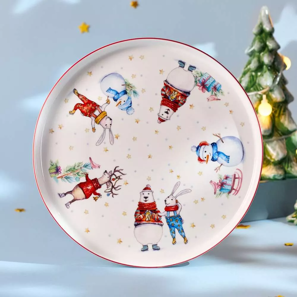 Тарелка Winter story