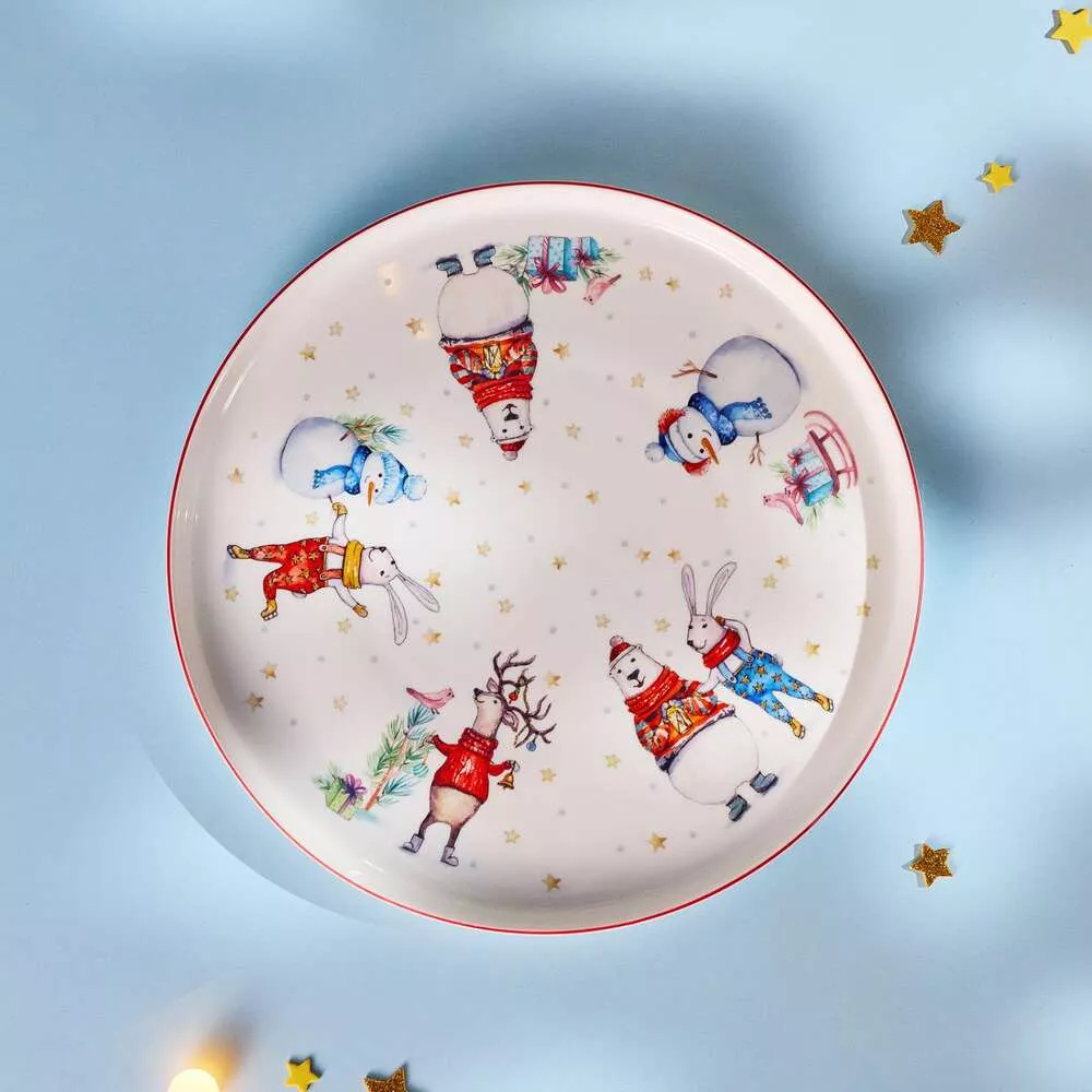 Тарелка Winter story
