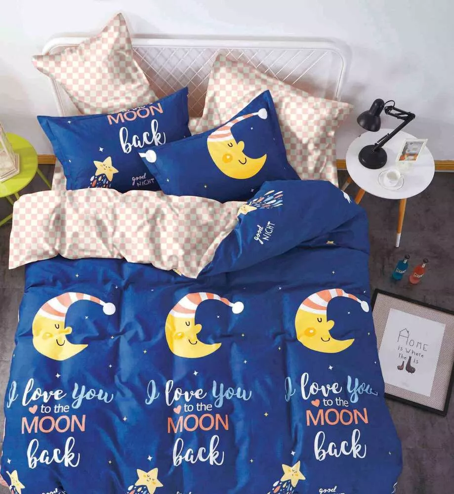 Комплект постельного белья MOON Twill 1,5 спальный наволочки 50x70