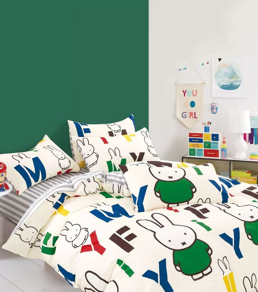 Комплект постельного белья Зайчик Twill 1,5 спальный наволочки 70x70