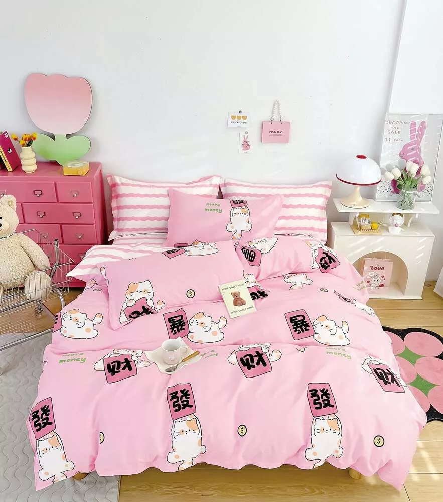 Комплект постельного белья CAT Twill 1,5 спальный наволочки 70x70