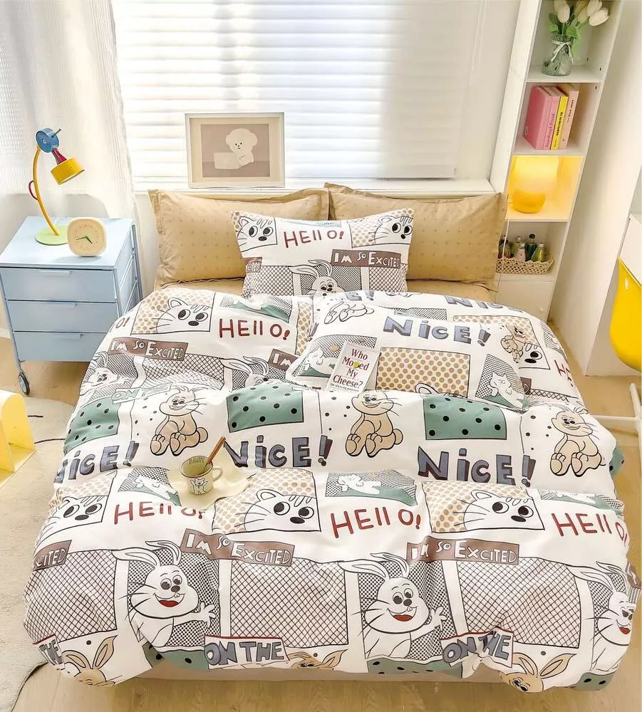Комплект постельного белья NICE Twill 1,5 спальный наволочки 70x70