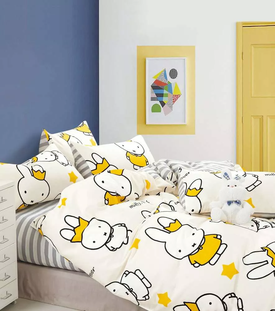 Комплект постельного белья Зая Twill 1,5 спальный наволочки 70x70