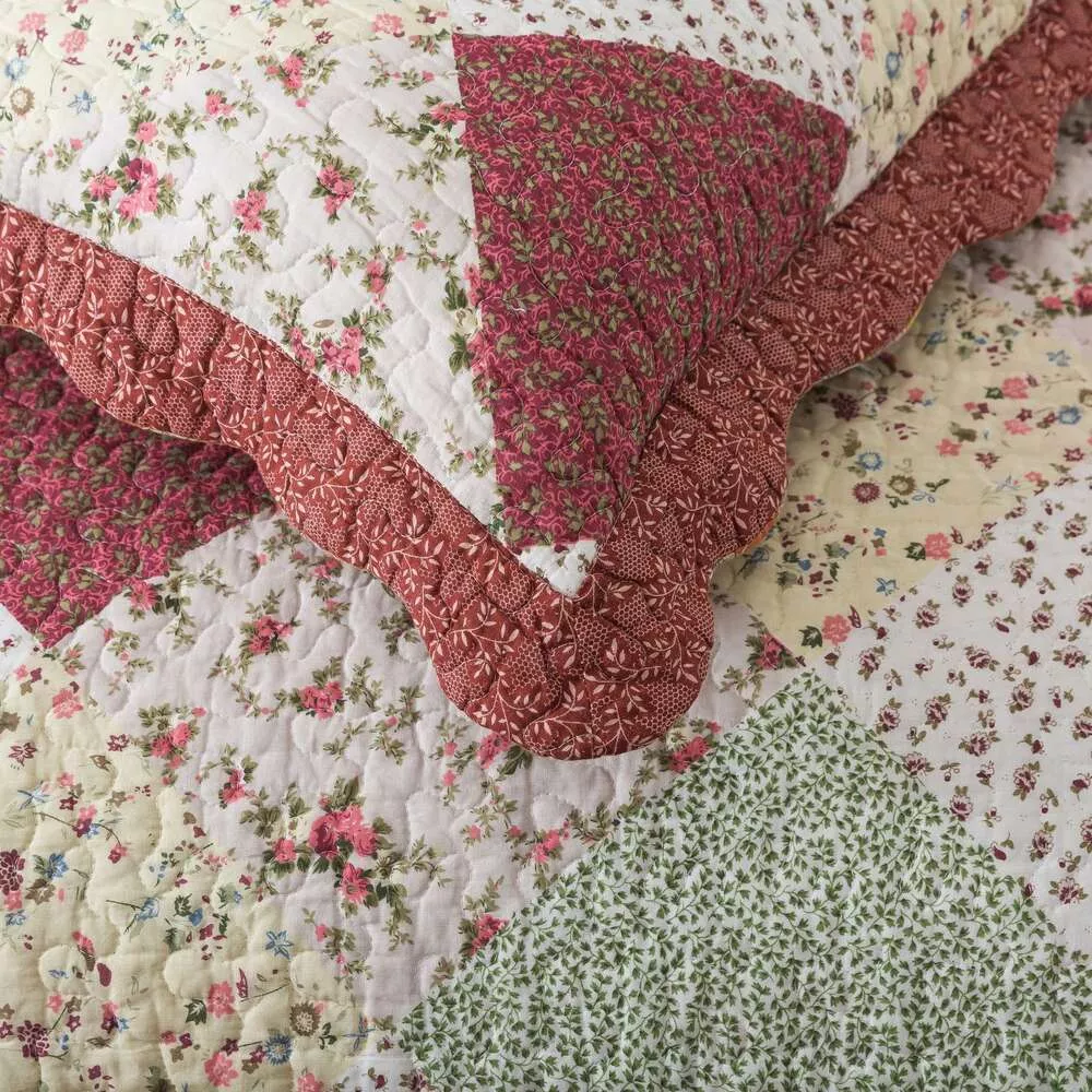 Покрывало с наволочками Танго Евро Patchwork 333
