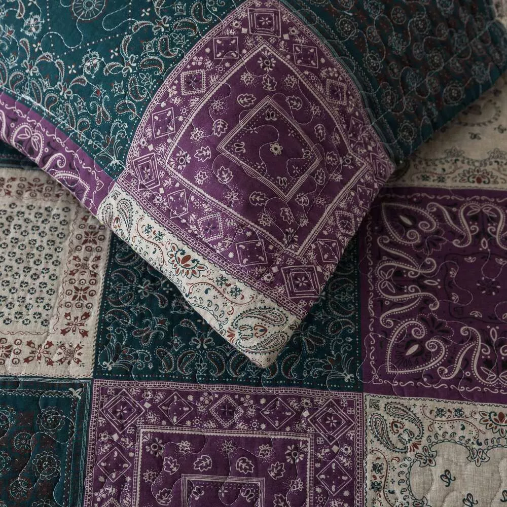 Покрывало с наволочками Танго Евро Patchwork 333