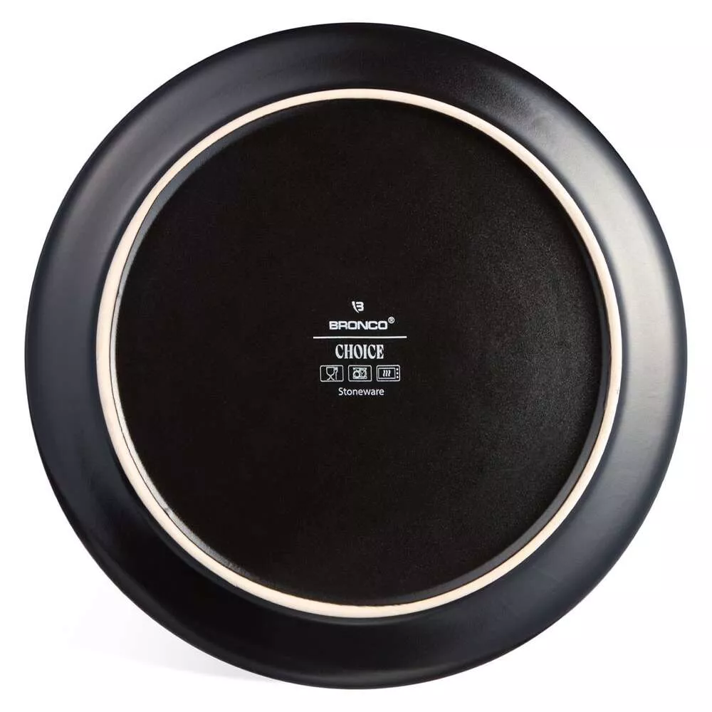 Набор из 4-х тарелок обеденных Choice Black