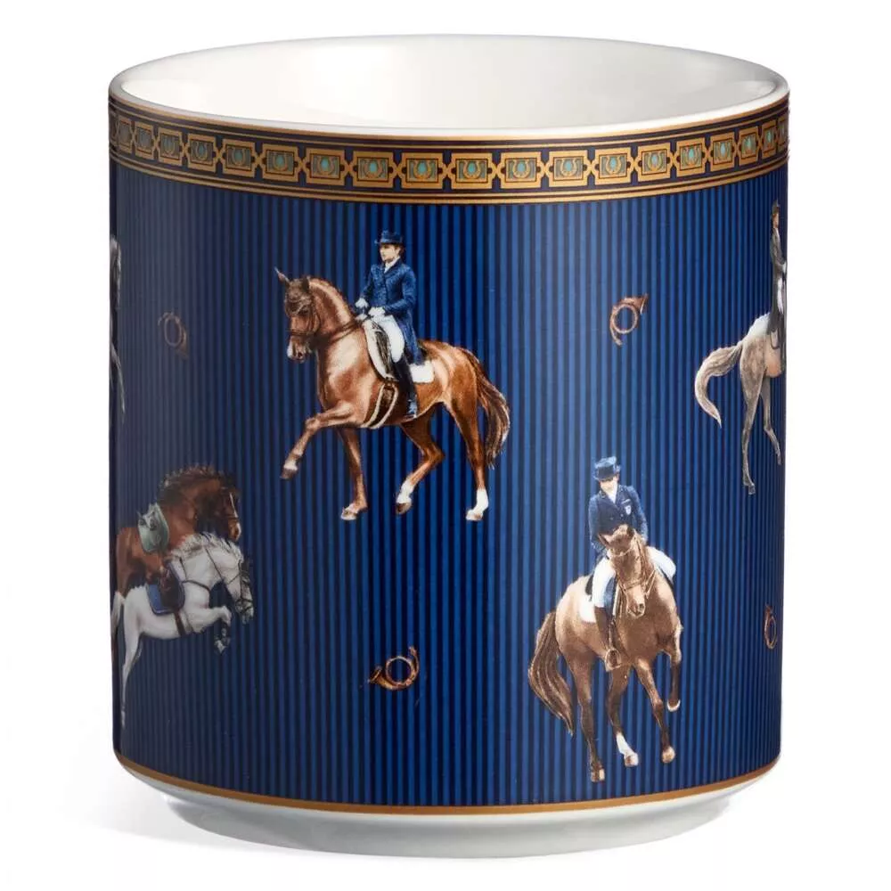 Кружка Horse Club синяя