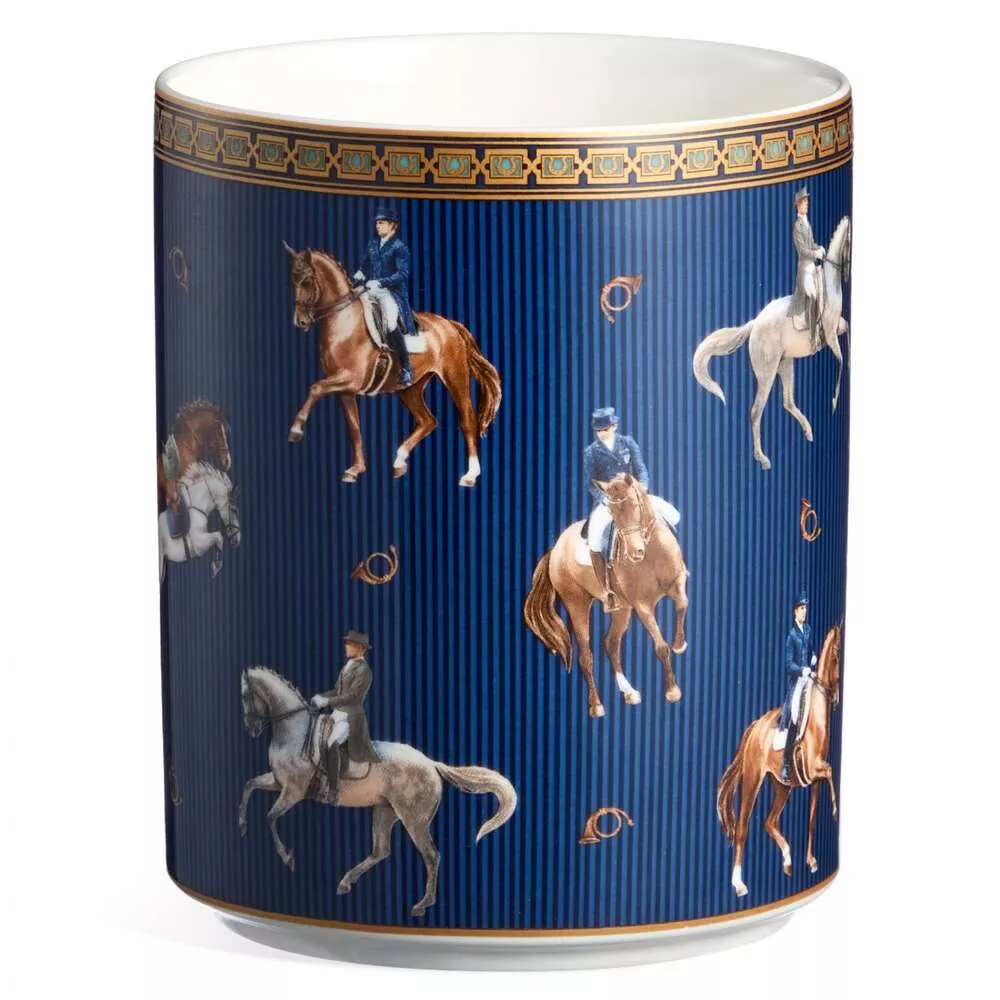 Кружка Horse Club синяя большая